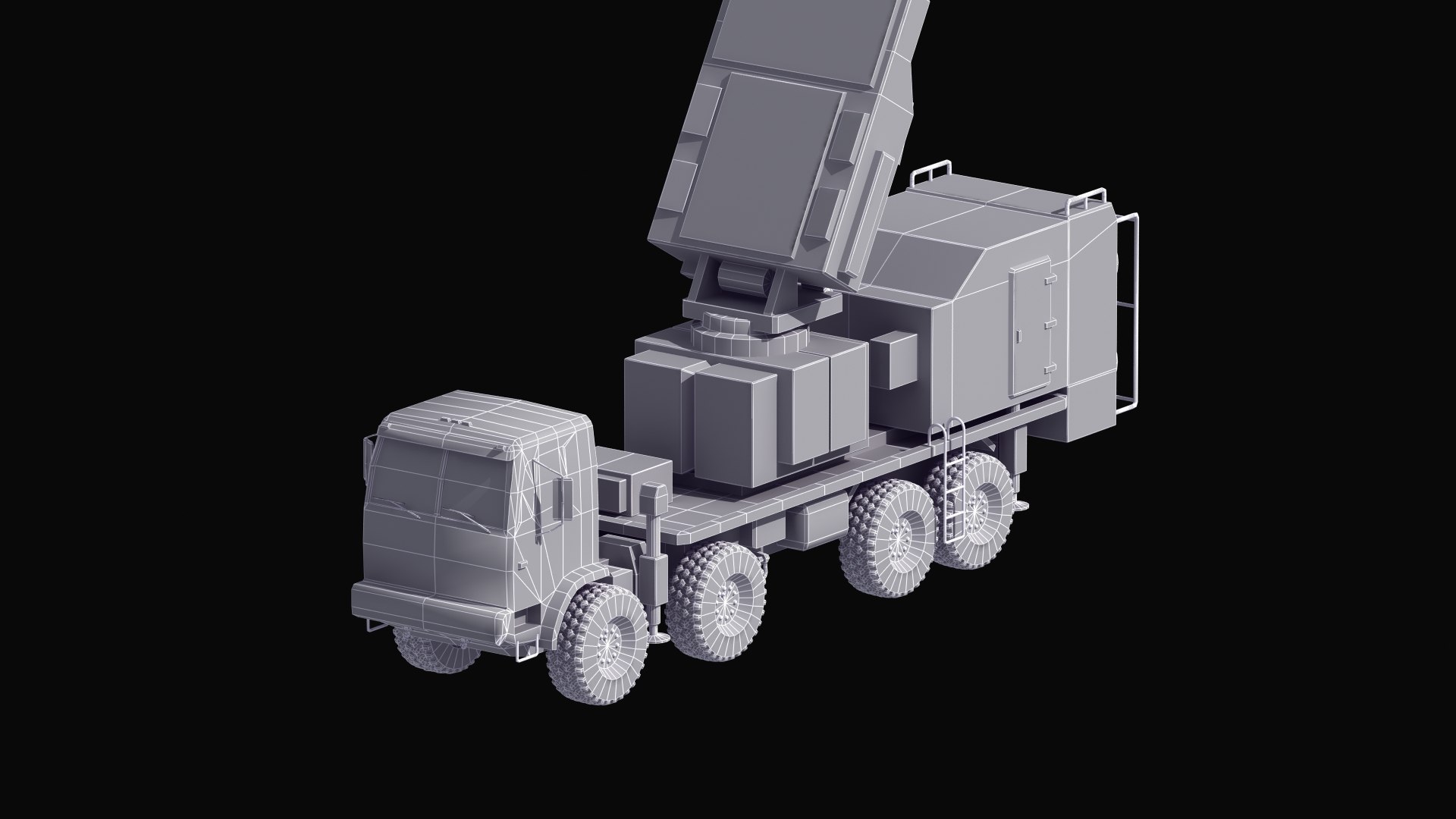 Bavar SAM System model https://p.turbosquid.com/ts-thumb/Vk/cRBPuj/WF/bavar_teradar_wireframe_0020/jpg/1739438883/1920x1080/fit_q87/3f57f047ef78cbee3da9954c9b0d9b671f23d212/bavar_teradar_wireframe_0020.jpg