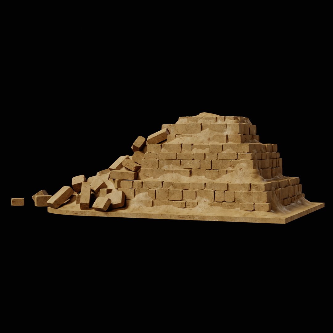 EGYPTIAN PYRAMID ANCIENT EGYPT TEMPLE TOMB COLLECTION model ...