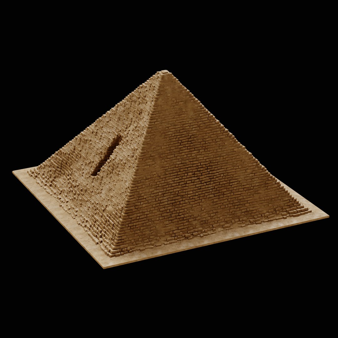 EGYPTIAN PYRAMID ANCIENT EGYPT TEMPLE TOMB COLLECTION model ...