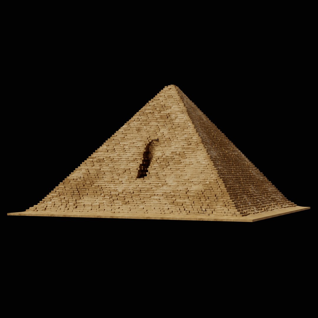 EGYPTIAN PYRAMID ANCIENT EGYPT TEMPLE TOMB COLLECTION model ...