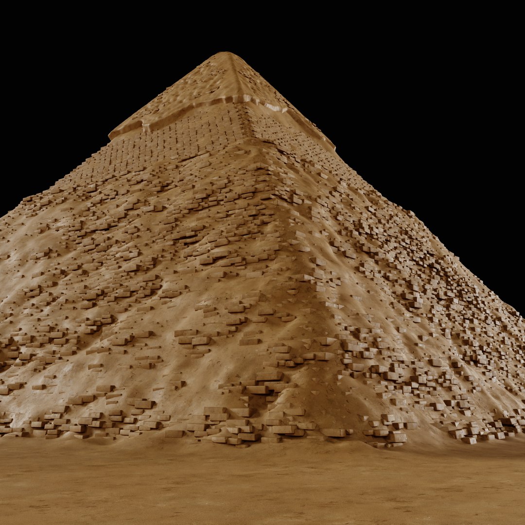 EGYPTIAN PYRAMID ANCIENT EGYPT TEMPLE TOMB COLLECTION model ...