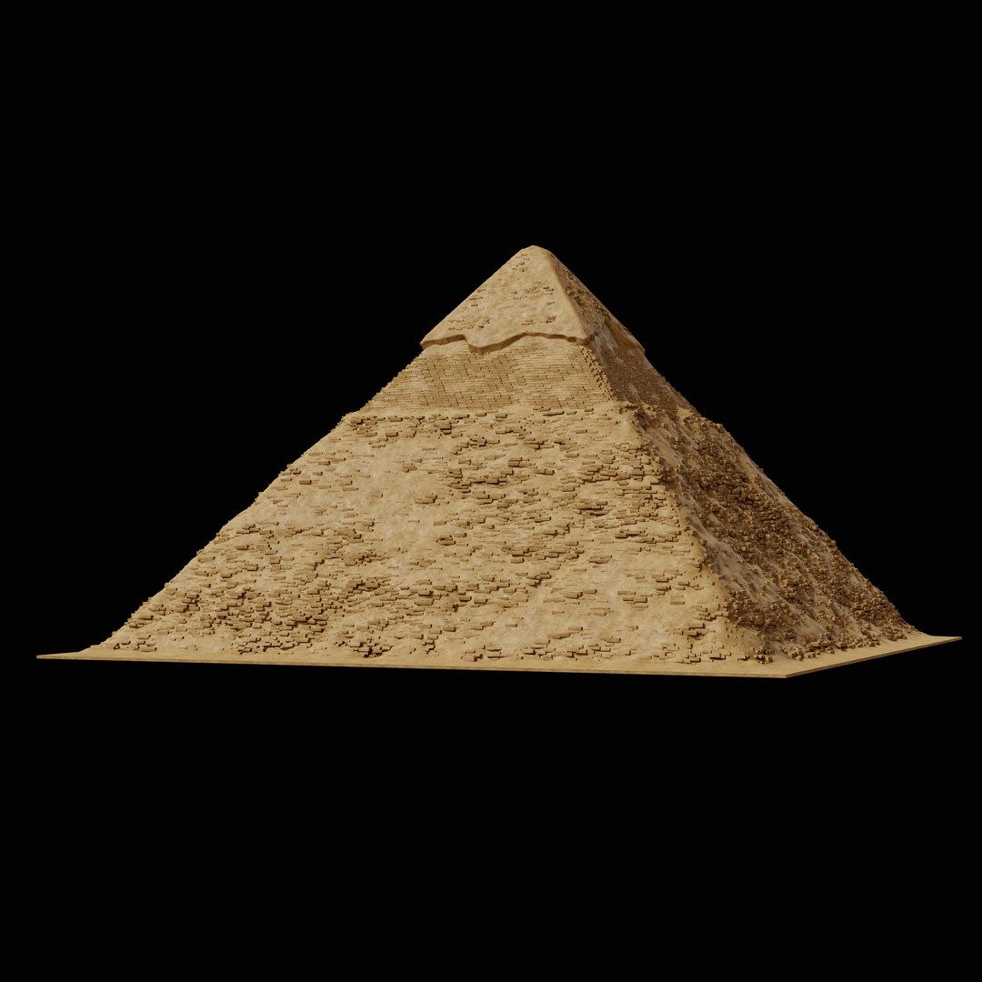 EGYPTIAN PYRAMID ANCIENT EGYPT TEMPLE TOMB COLLECTION model ...