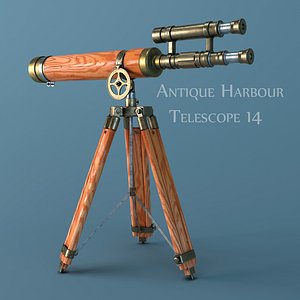 telescope 3d model
