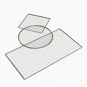 BBQ Steel grill wire grid