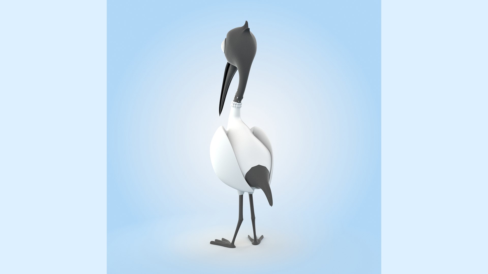 Ibis Bird 3D Model - TurboSquid 2011252