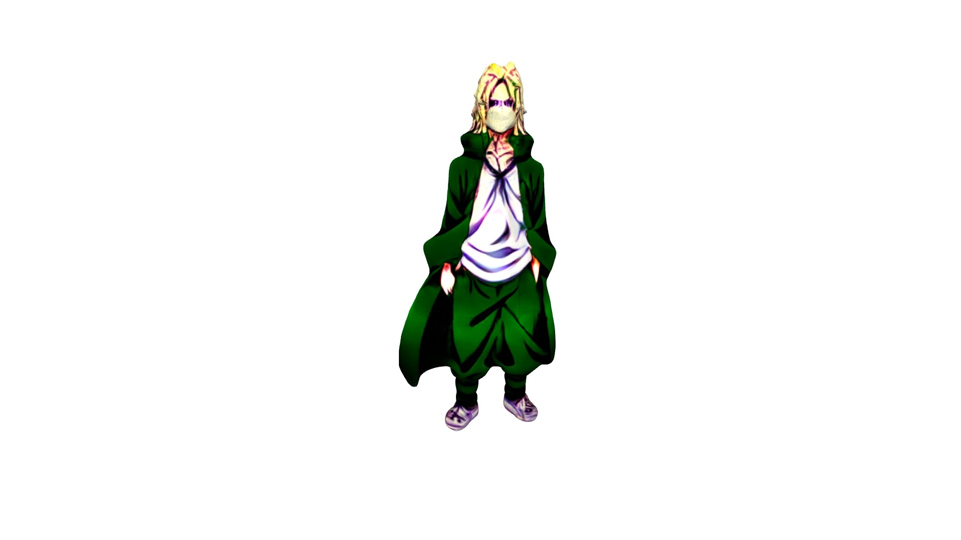 Anime Boy Kitachi 3D - TurboSquid 2191137