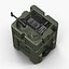 3d Model Military Lithium Battery Box