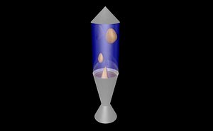 free lava lamp 3d model