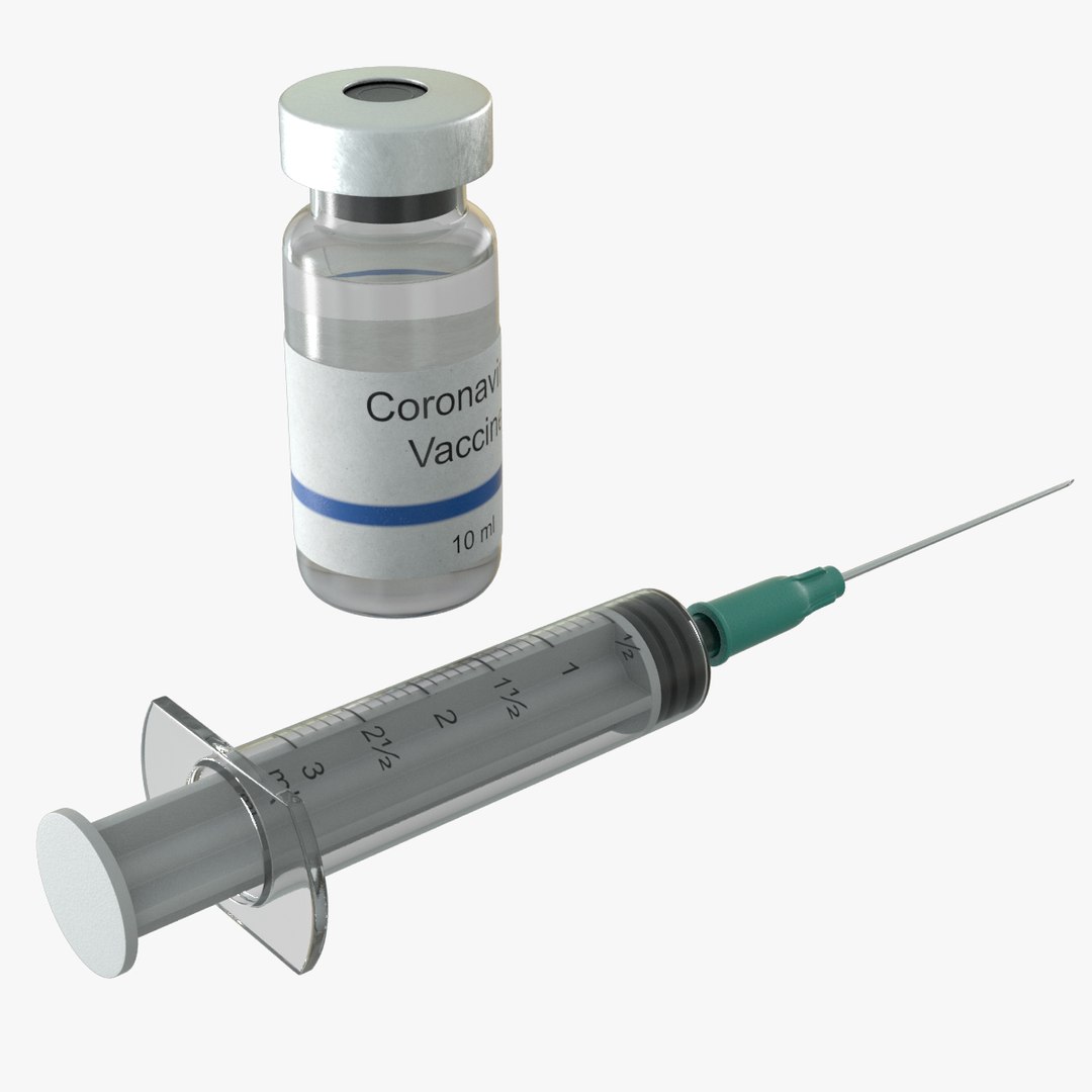 Coronavirus vaccine kit syringe 3D - TurboSquid 1550594