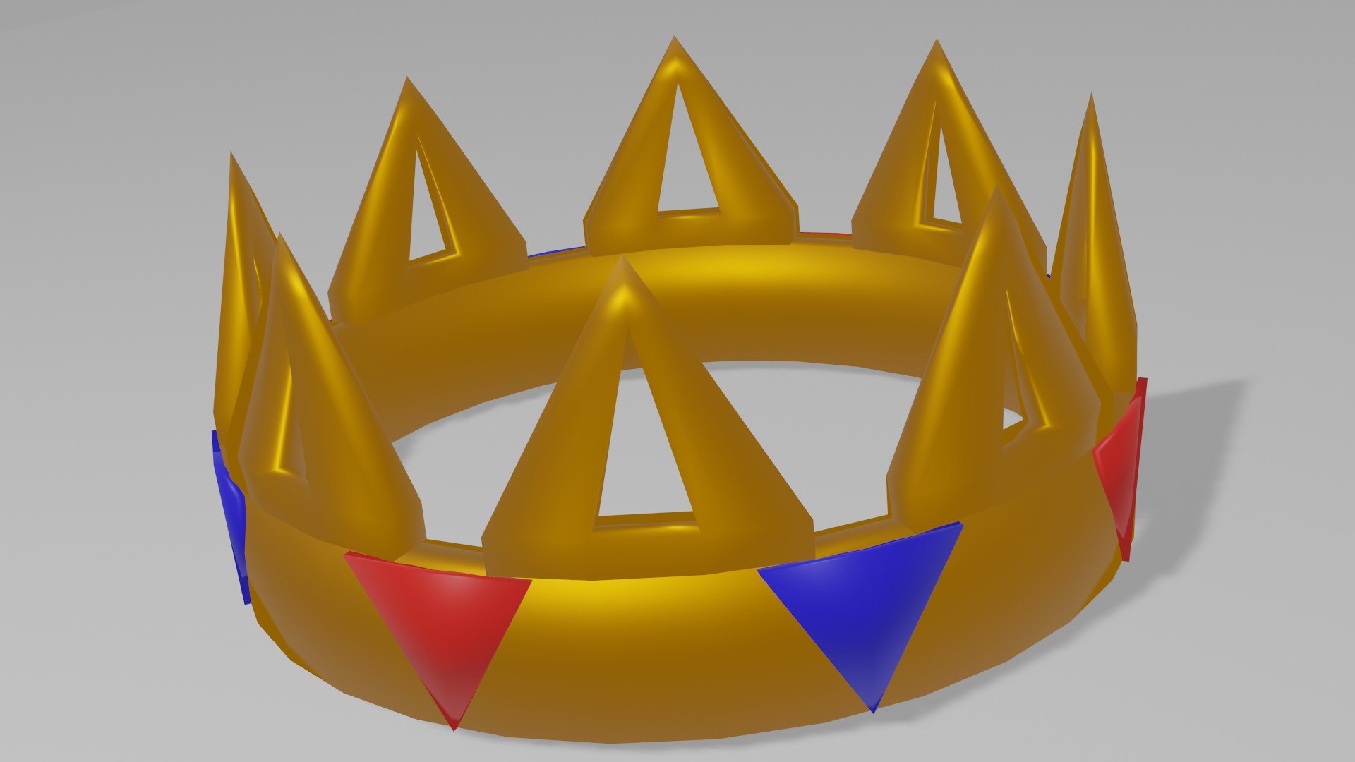 Simple crown OBJ and Blend 3D model https://p.turbosquid.com/ts-thumb/Vl/672O9j/XK/2/jpg/1757363400/1920x1080/fit_q87/8bac89374e6e39236eb5de52e57f2e56d469fcfa/2.jpg