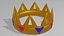 Simple crown OBJ and Blend 3D model