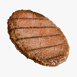Beef Meat Burger 3D model