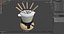 Iron Fondue Set Beige