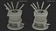 Iron Fondue Set Beige