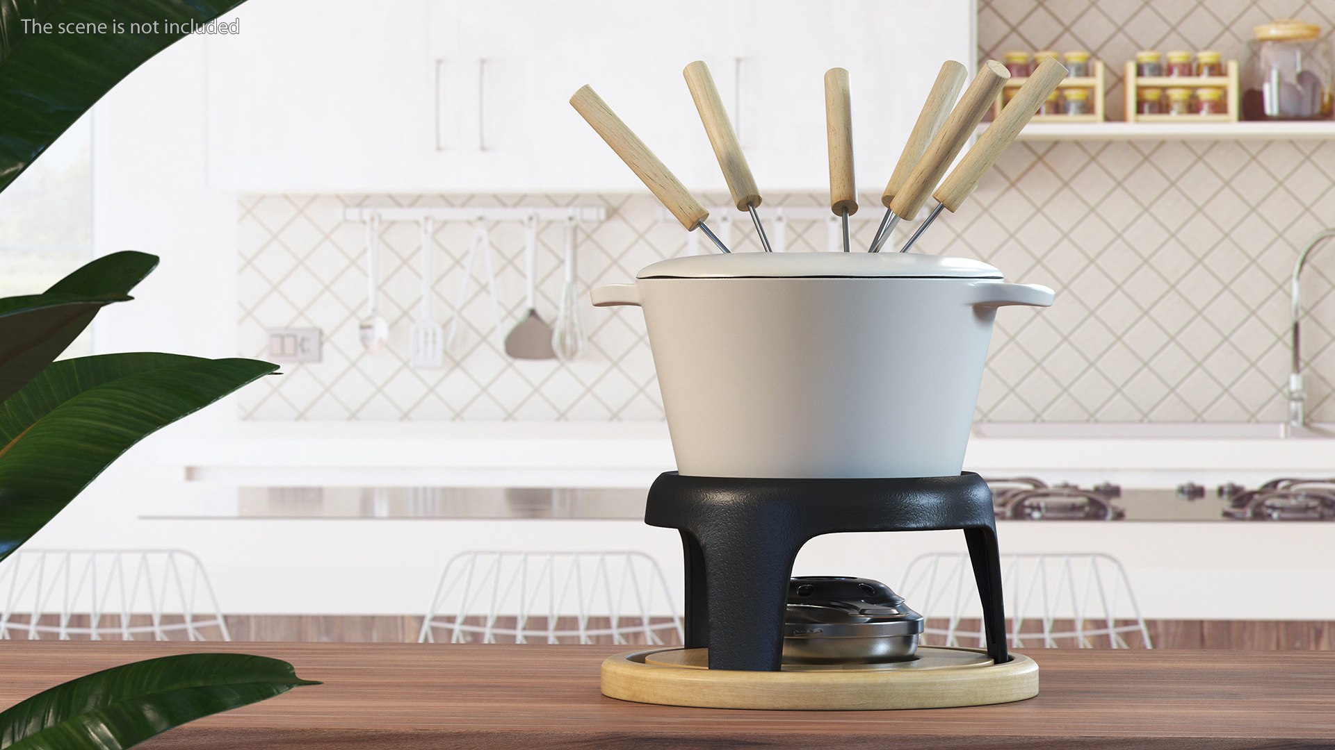 Service Fondue à Chocolat 4 Personnes - Arts De La Table