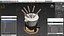 Iron Fondue Set Beige
