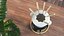 Iron Fondue Set Beige