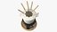 Iron Fondue Set Beige