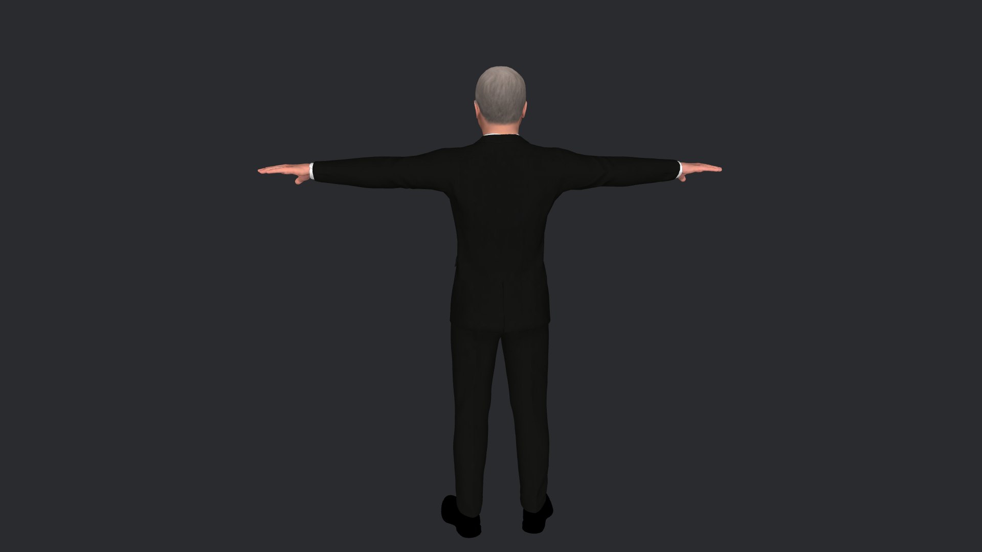 John McCain Hyper Realistic Full Body Fully Rigged Character 3D ...