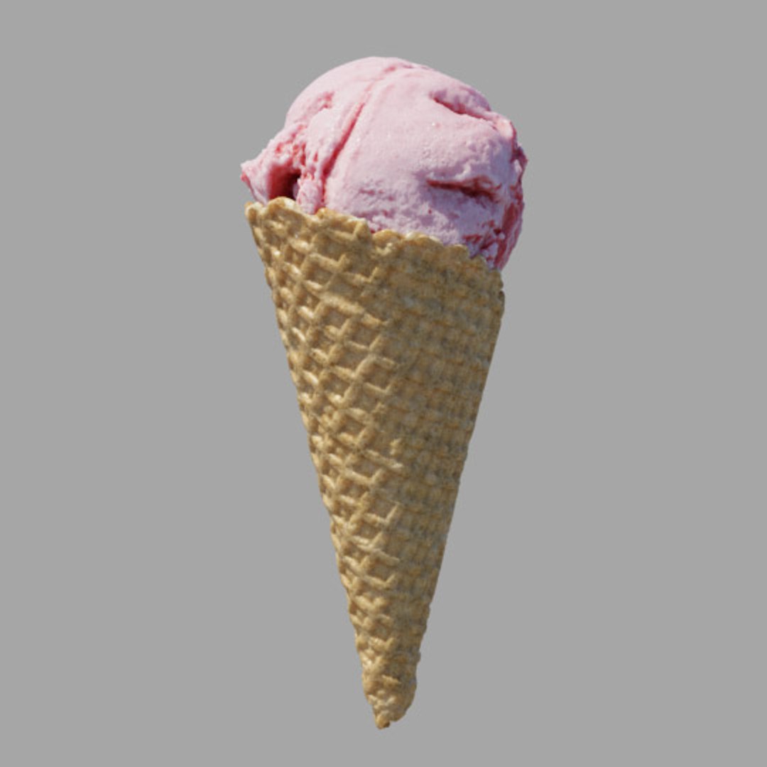 3D ice cream waffle cone https://p.turbosquid.com/ts-thumb/Vl/DdFqWl/YTGiQVyS/2strawberry_render.1/jpg/1563147457/1920x1080/fit_q87/723f2ac48c24226e18ef67abbcf86e6882f5a422/2strawberry_render.1.jpg