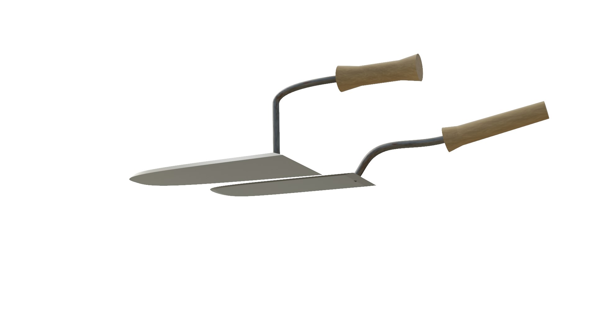 Trowels 3D model - TurboSquid 1989350
