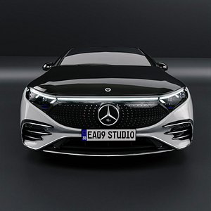 2022 Mercedes Benz EQS 580 3D model