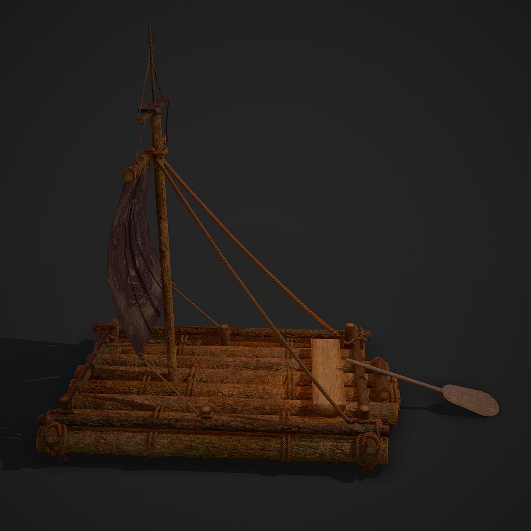 3D medieval raft https://p.turbosquid.com/ts-thumb/Vl/UPjqHC/38vq2nZD/49/png/1596935277/1920x1080/fit_q87/c758f27a2036df446ebd90e2db647c8150403071/49.jpg
