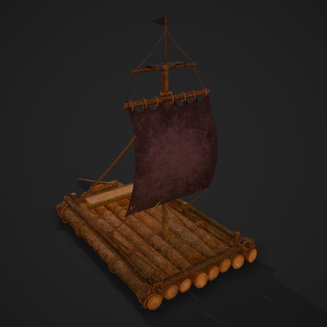 3D medieval raft https://p.turbosquid.com/ts-thumb/Vl/UPjqHC/N2drajjA/29/png/1596935276/1920x1080/fit_q87/11da632166c928083a38b1ed61ecef8e581be940/29.jpg