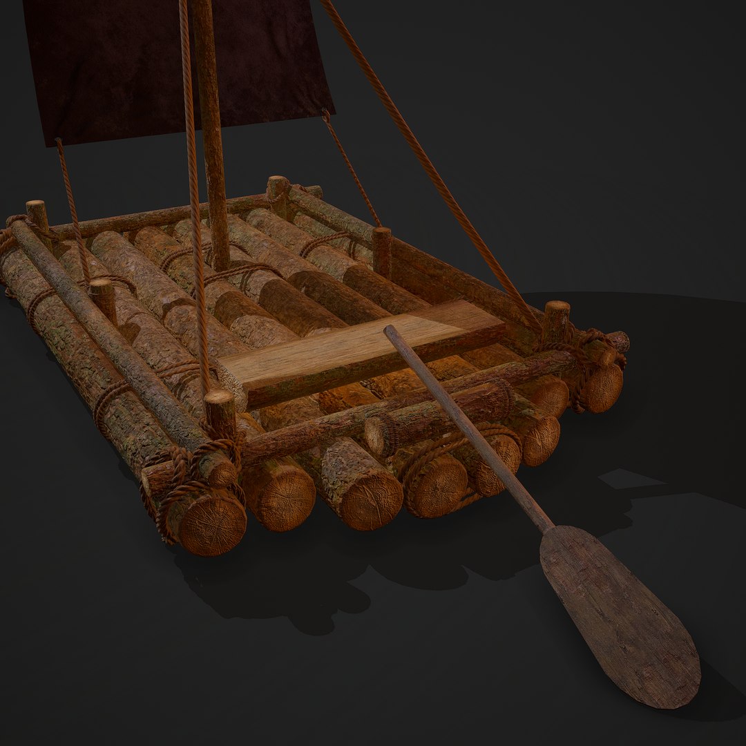 3D medieval raft https://p.turbosquid.com/ts-thumb/Vl/UPjqHC/OYgrW1dS/16/png/1596935275/1920x1080/fit_q87/28d5d19b38376ef3345f5656f60ceb16aeba28f2/16.jpg