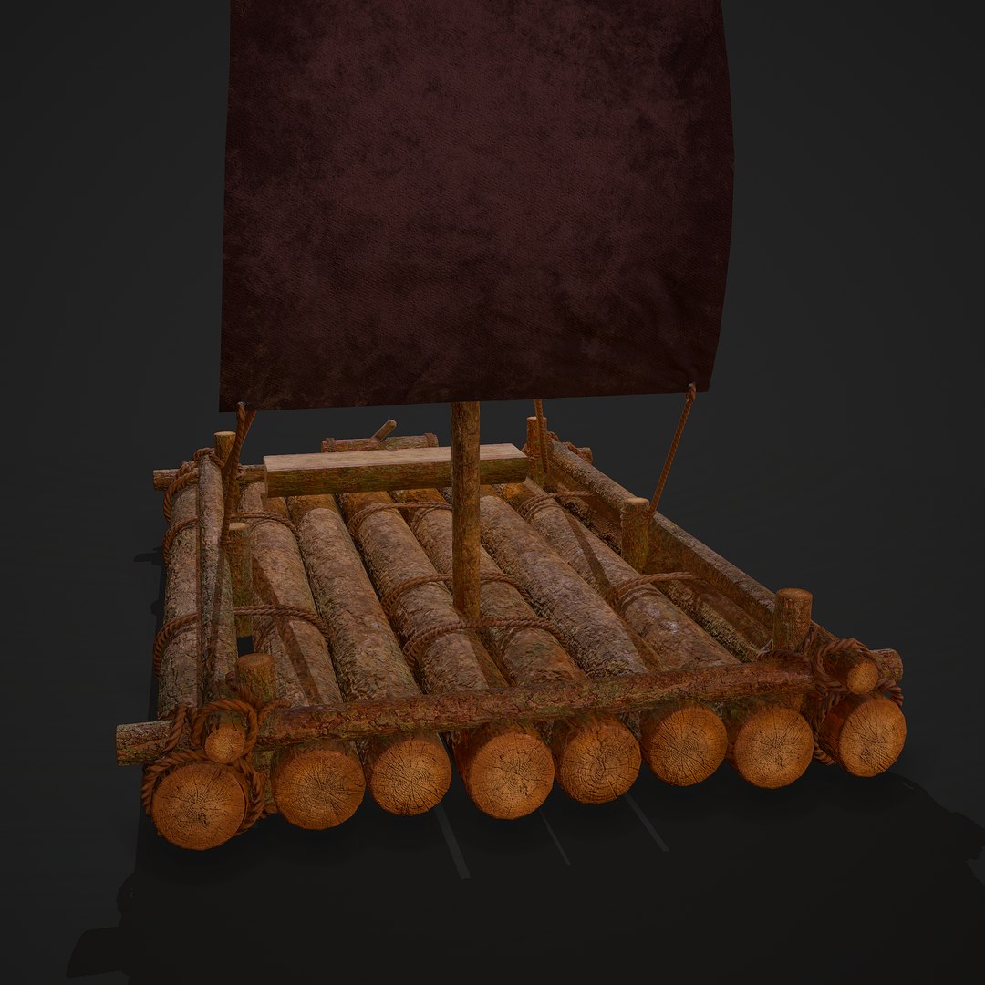 3D medieval raft https://p.turbosquid.com/ts-thumb/Vl/UPjqHC/lJS9Da5f/17/png/1596935276/1920x1080/fit_q87/b6a627f99587dabffa3a7ccdf4b455cbc311a478/17.jpg
