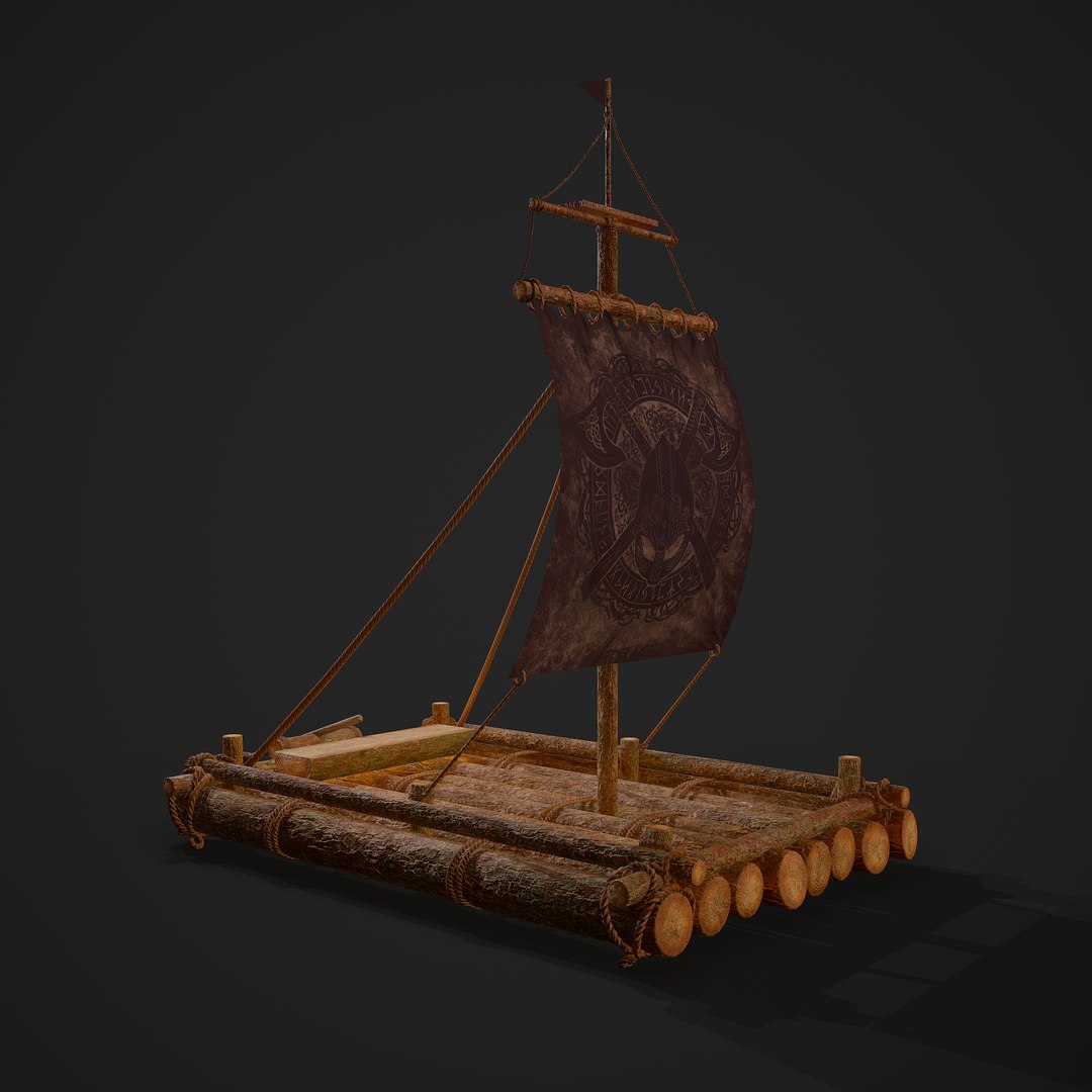3D medieval raft https://p.turbosquid.com/ts-thumb/Vl/UPjqHC/xfG62Z2s/22/png/1596935276/1920x1080/fit_q87/4edf9c4bc122630c79260ce7eec942bfd0f41dc9/22.jpg