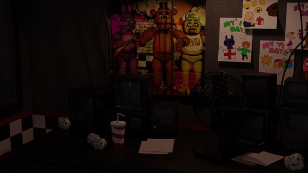 FNAF 1 Office - Five Nights At Freddy's by rocca, Download free STL model