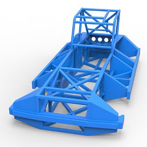 Frame of New Zealand Superstock car Version 3 Scale 1 to 25