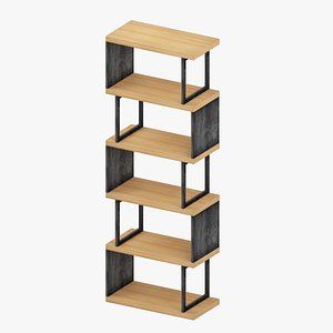 Shelving unit 3D