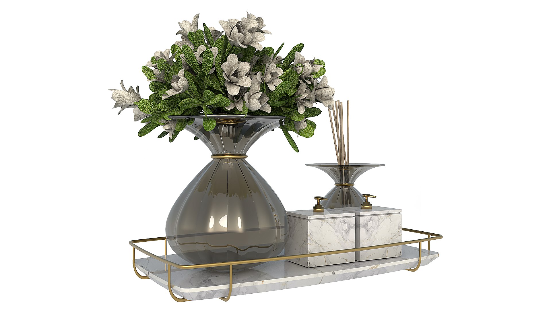 3D Vase Decor Model - TurboSquid 2289462