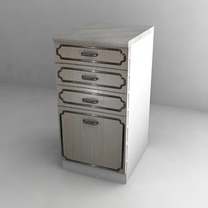 kitchen cupboard 3d model