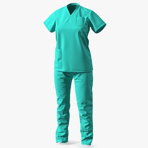 Nurse Uniform 3D Models for Download | TurboSquid
