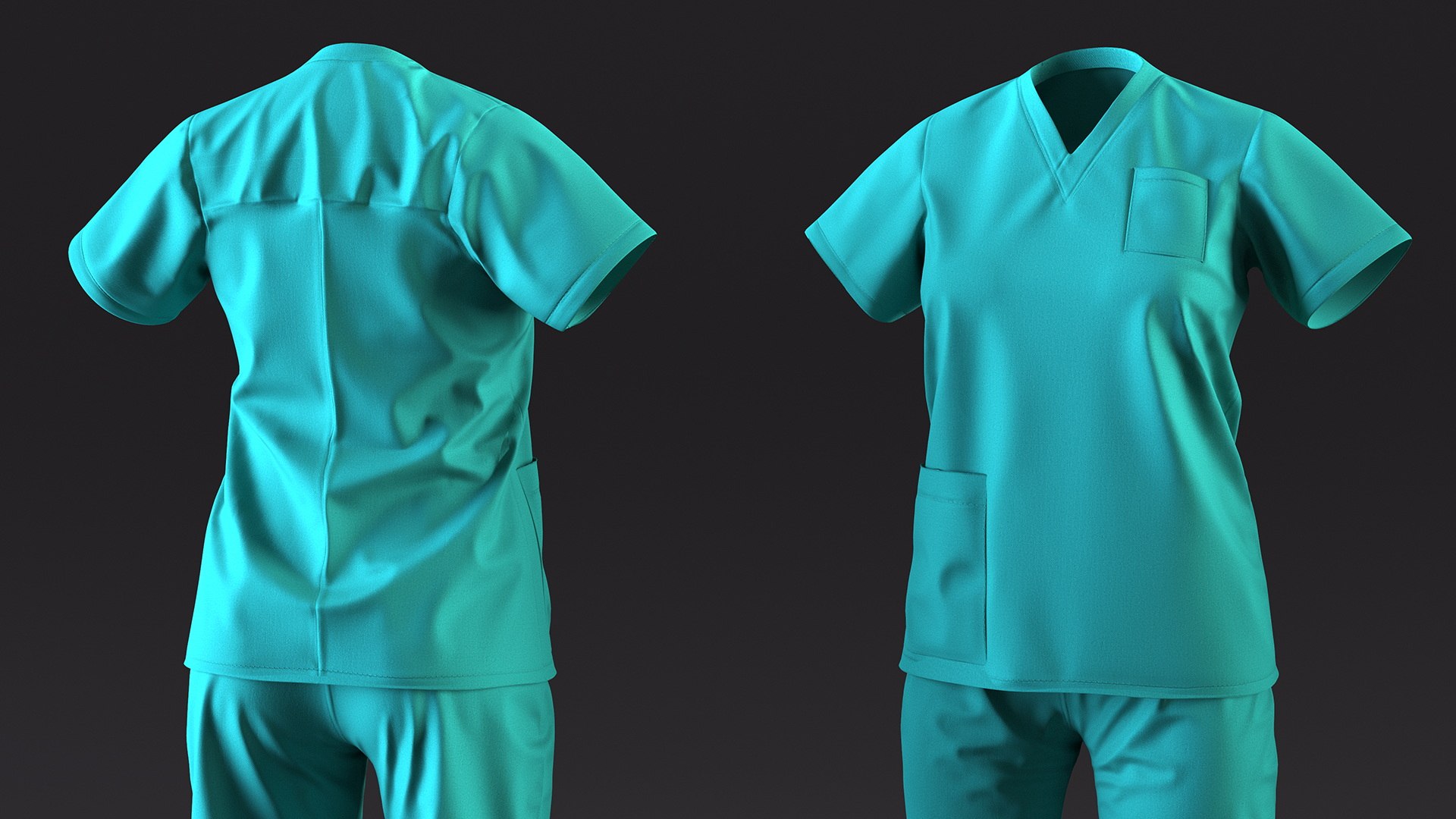 3D Medical Nurse Uniform Model - TurboSquid 2161820