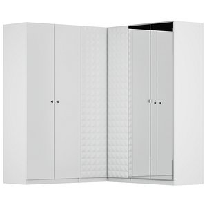 Ikea PAX corner wardrope B 3D model