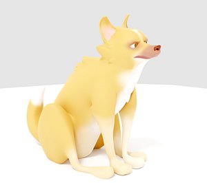 shepherd dog 3D model
