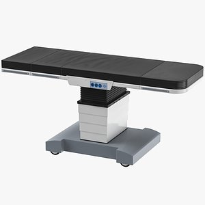 Surgery Table 3D Model