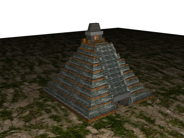 Aztec Pyramid 3D Models for Download | TurboSquid