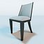 crescent chair 3d model
