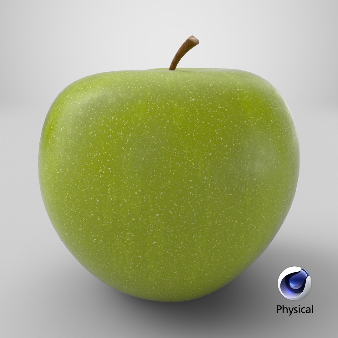 Green Apple model https://p.turbosquid.com/ts-thumb/Vl/x67KiR/My/stemcell_cinema_4d_physical_render/png/1776939620/1920x1080/fit_q87/5bb8547736cd7b8d421bb2459d58b640707bbb41/stemcell_cinema_4d_physical_render.jpg