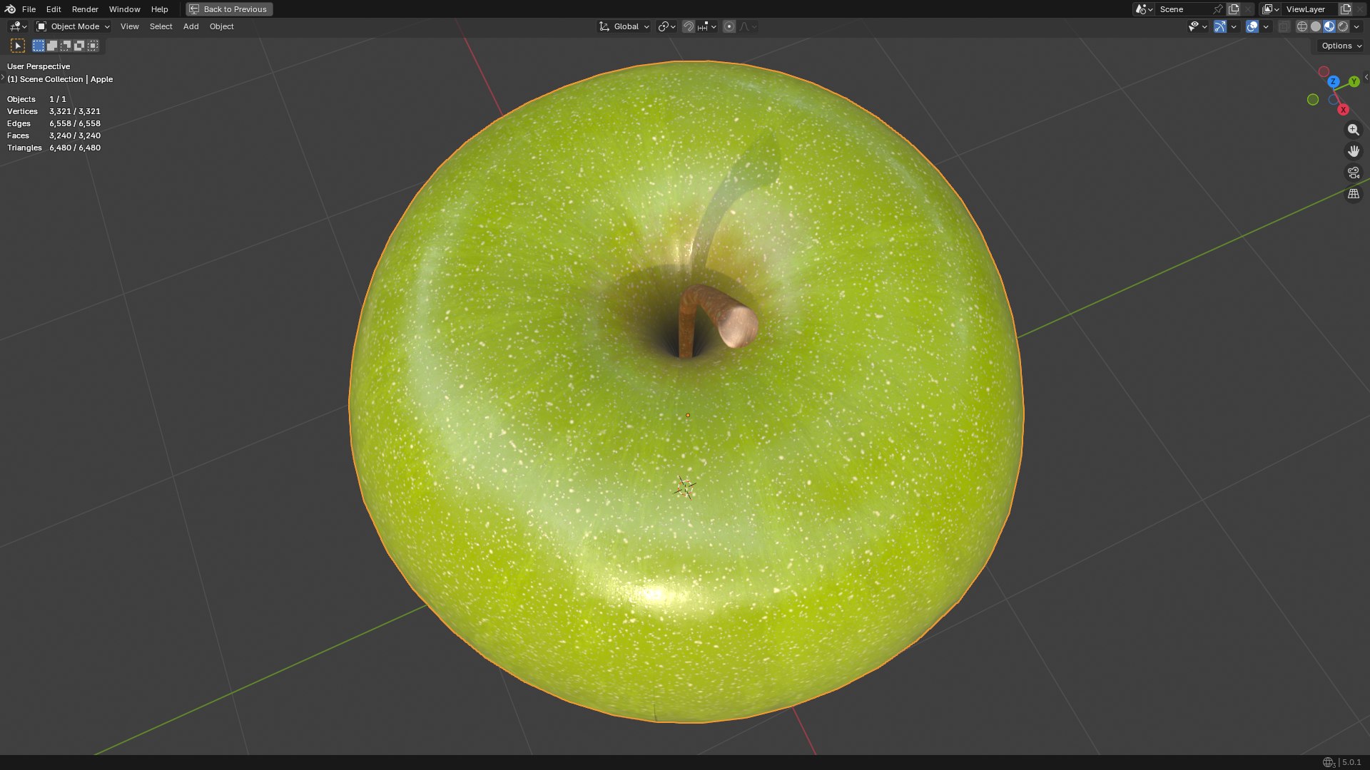 Green Apple model https://p.turbosquid.com/ts-thumb/Vl/x67KiR/rg/screenshot20260414092313/png/1776139757/1920x1080/fit_q87/a8ab80dc4266da760ae13bd8bea373ab6e5ed609/screenshot20260414092313.jpg