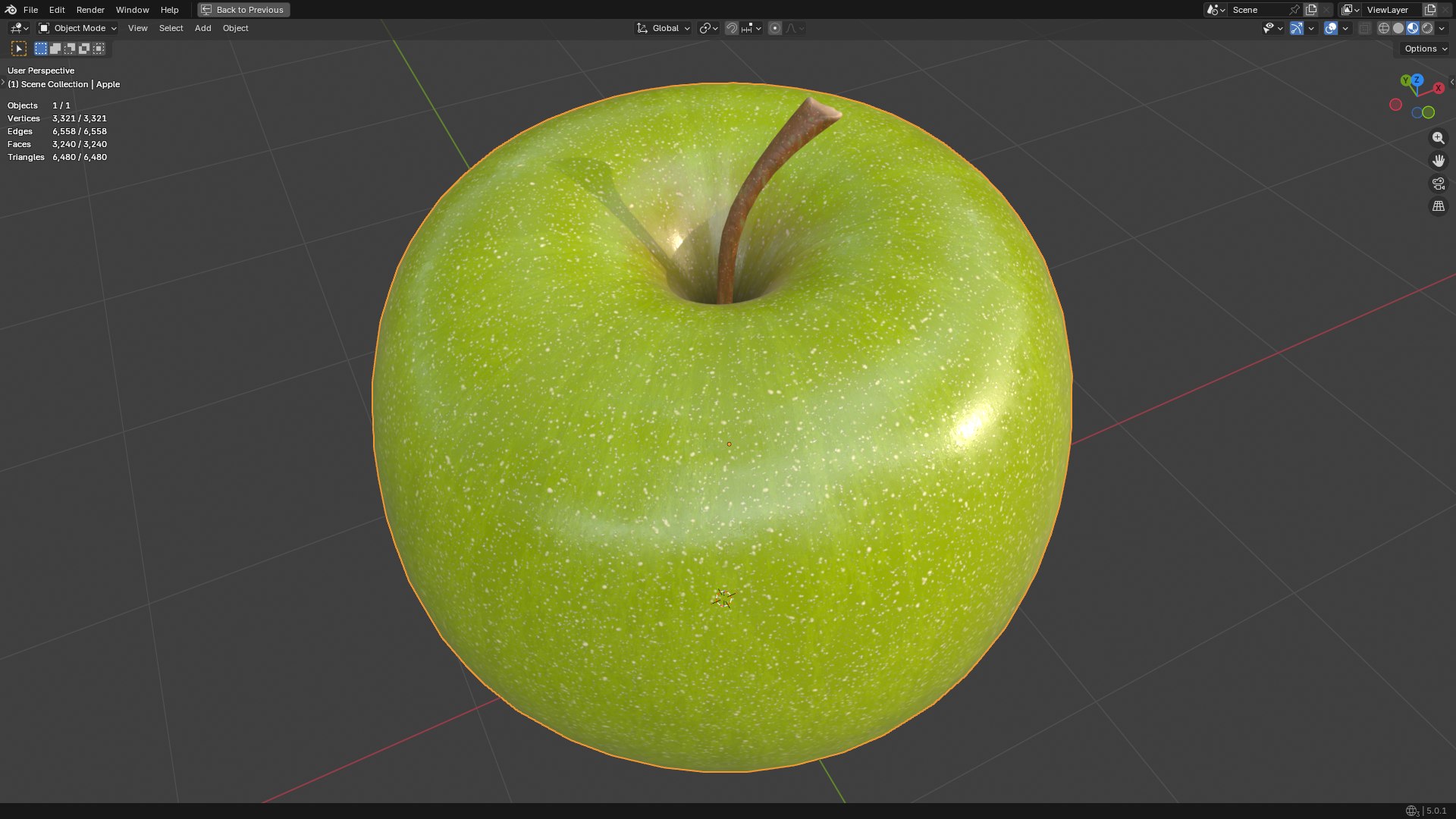 Green Apple model https://p.turbosquid.com/ts-thumb/Vl/x67KiR/tX/screenshot20260414092310/png/1776139783/1920x1080/fit_q87/9ad314b7b2418e0b1ad71e6bc11cce9e1dedb297/screenshot20260414092310.jpg