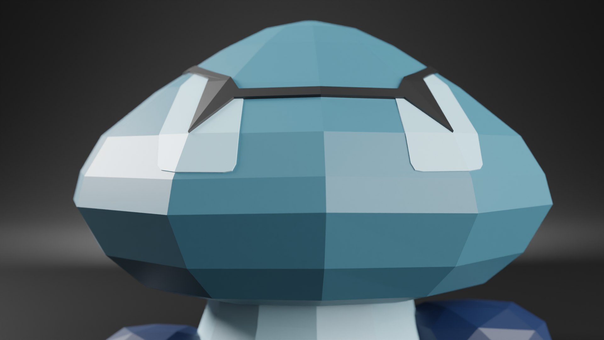 3D Blue Goomba Super Mario Bros Low Poly 3D Model - TurboSquid 1958142