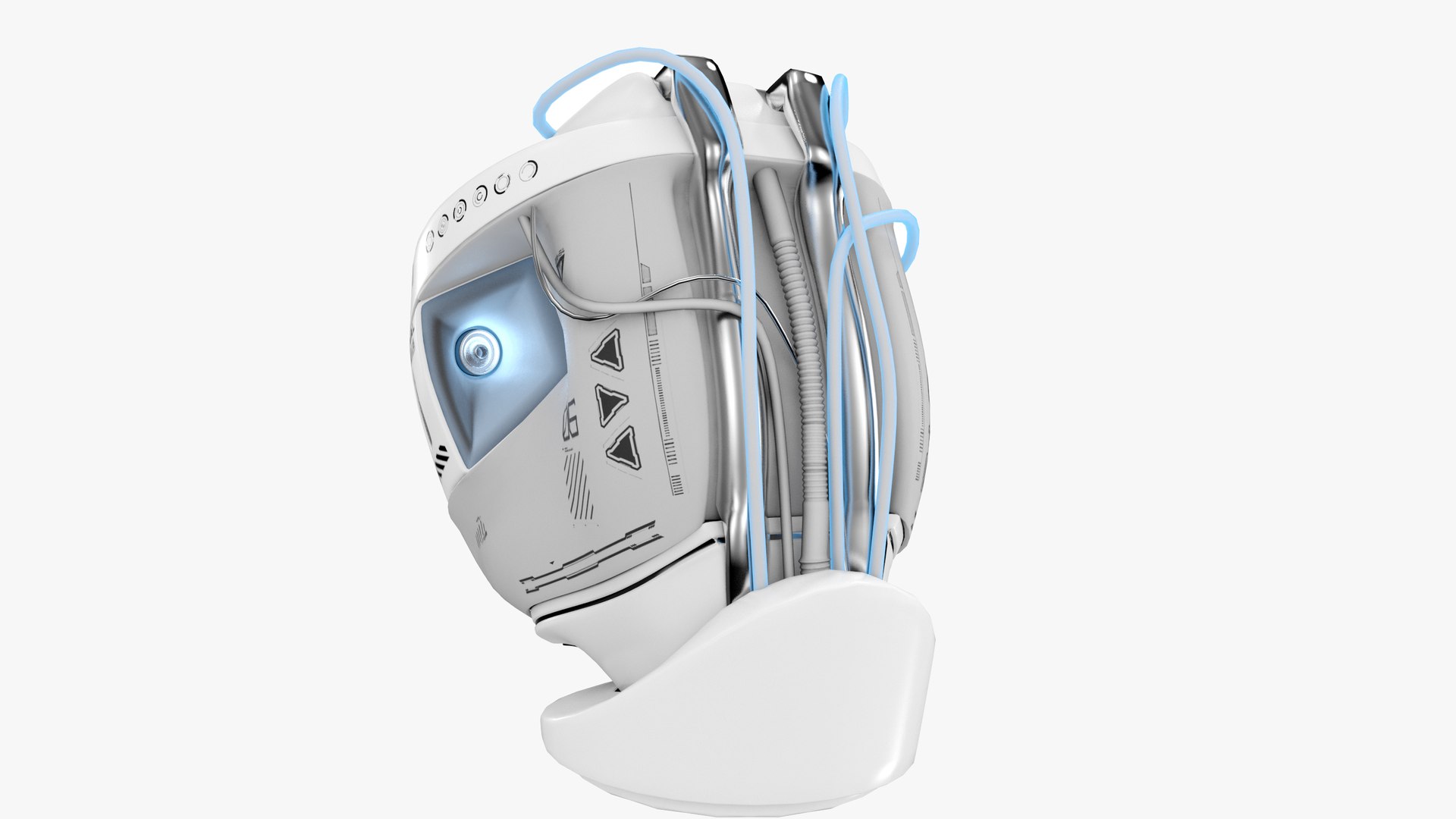 Robo Head Mod 3D Model - TurboSquid 2110025