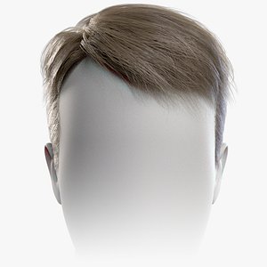 Realtime Mens Hairstyle 4 model