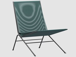 3D allan gould string lounge chair model